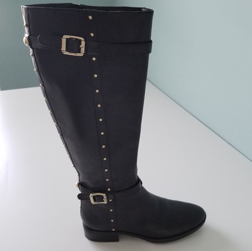 Vince Camuto women's embellished riding boots